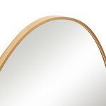 Miroir décoration moderne design mural 75 x 53 cm doré 03_0010181