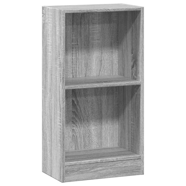 vidaXL Bibliothèque sonoma gris 40x24x76 cm bois d'ingénierie