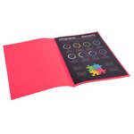 Paquet De 30 Sous-chemises Rock''s 80 - 22x31cm - Framboise - X 10 - Exacompta