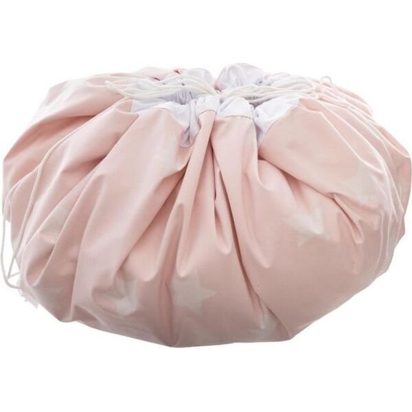 Sac de rangement et tapis - Rose