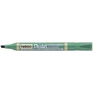 Marqueur permanent Pentel PERMANENT MARKER Pointe biseautée Vert PENTEL