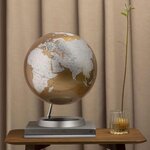 Globe terrestre lumineux Full Circle Vision Ø 30 cm - Blanc