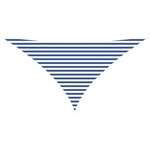 vidaXL Voile d'ombre Bleu et Blanc 3 5 x 3 5 x 4 9 m