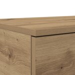 Tiroirs de lit vidaXL Artisan en chêne 100x36 5x16 5 cm en bois reconstitué