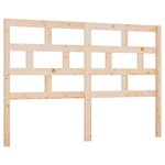 vidaXL Tête de lit 146x4x100 cm Bois massif de pin