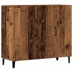 vidaXL Buffet vieux bois 90x34x80 cm bois d'ingénierie