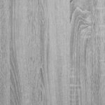 vidaXL Étagère murale avec tiroirs sonoma gris bois d'ingénierie