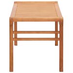 vidaXL Banc de jardin 2 places 120 cm Bois d'eucalyptus solide