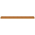 vidaXL Lit surélevé de jardin 770 x 100 x 36 cm acier corten