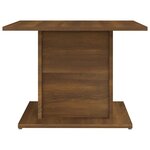 vidaXL Table basse chêne marron 55 5x55 5x40 cm bois d'ingénierie