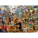 Ravensburger - puzzle 1000 pieces - le musée vivant