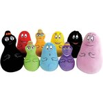 Coffret 9 peluches Barbapapa 15 cm Inclut Barbapapa  Barbamama et leurs 7 enfants