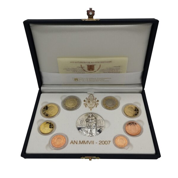 Coffret série euro BE Vatican 2007