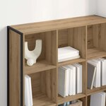 vidaXL Bibliothèque Chêne artisan 99 5 x 30 x 108 5 cm