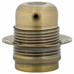 vidaXL Douilles de lampe 2 Pièces bronze E27