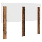 vidaXL Tête de lit Bois Ancien 135 cm Bois d'ingénierie