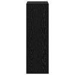 vidaXL Buffet avec tiroir Chêne noir 35 x 32 x 99 5 cm