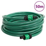 vidaXL Tuyau de piscine vert 50 m PVC