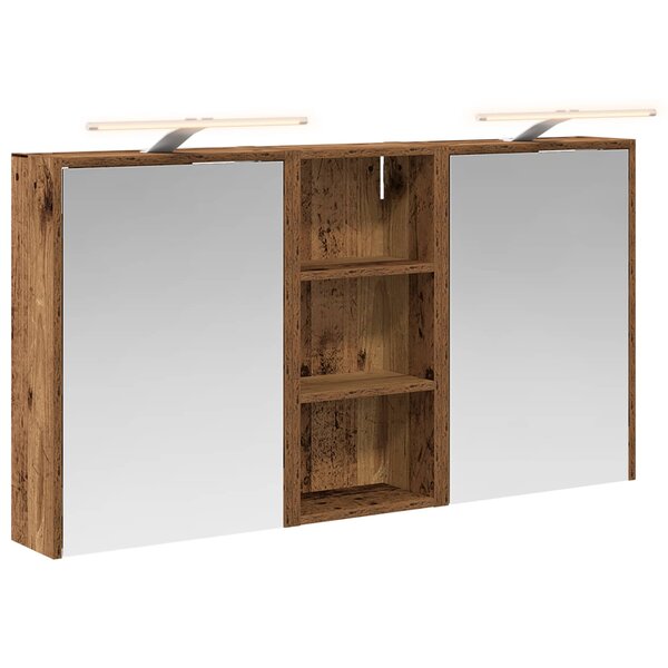 vidaXL Ensemble de Meubles de Salle de Bain 3 Pièces 116 x 16 x 62 5 cm