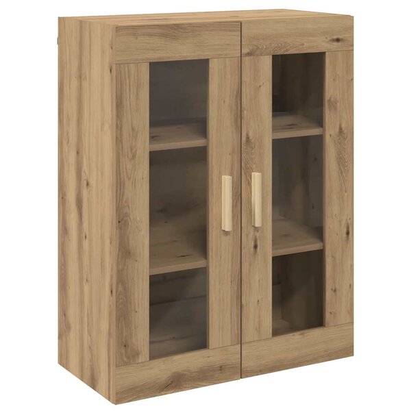 vidaXL Armoire murale suspendue chêne artisanal 69 5x34x90 cm