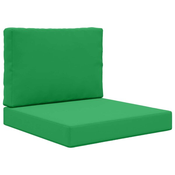 vidaXL Coussin de canapé d'extérieur Polyester Vert 60 x 60 cm