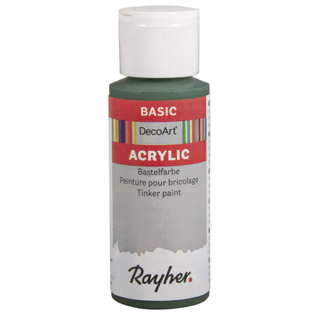 Peinture acrylique Vert forêt noir 59 ml