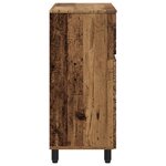 vidaXL Unité de vanité de salle de bain Bois ancien 60 x 35 x 80 cm
