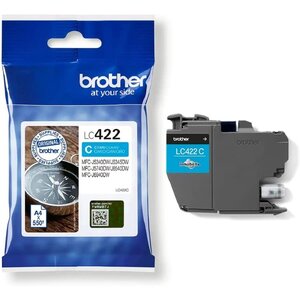 Brother cartouche d'encre cyan  lc422c