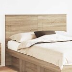 vidaXL Tête de lit Chêne Sonoma 150 cm Bois d'ingénierie