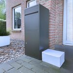 Boîte aux lettres pour colis - ParcelXL® - Boîte à colis - Indépendante - Boîte aux lettres murale - Anthracite - XXL