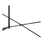 Bureau meuble adulte rectangulaire 120 x 60 cm marron et noir 14_0000772