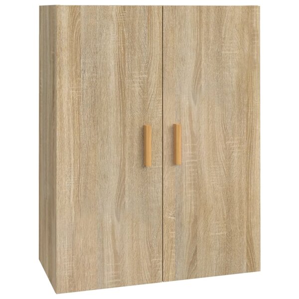 vidaXL Armoire murale suspendue Chêne sonoma 69 5x34x90 cm