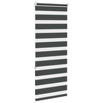 vidaXL Store zèbre noir 65x150 cm largeur du tissu 60 9 cm polyester