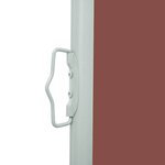 vidaXL Auvent latéral rétractable 140 x 300 cm Marron