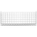 vidaXL Escalier en caillebotis 60x24x7 cm acier galvanisé