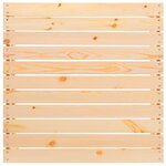 vidaXL Salon de jardin 2 Pièces avec coussins Bois de pin massif