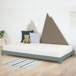 Lit enfant TEENY 80 x 160 vert sauge