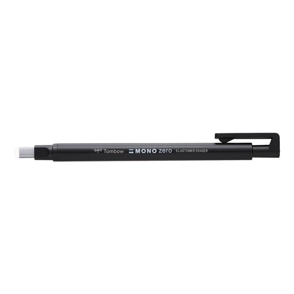 Stylo Gomme MONO zero classique pointe rectangulaire 2 5 x 5mm noir x 5 TOMBOW