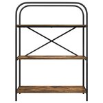 vidaXL Étagère Chêne fumé 80 x 30 x 109 cm Bois d'ingénierie