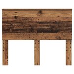 vidaXL Tête de lit Bois Ancien 120 cm Bois d'ingénierie