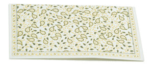 PAPERTREE TAJ Lot de 5 Enveloppes cadeau 19x10 cm - Blanc