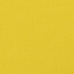 vidaXL Canapé à 2 places Jaune clair 140 cm Tissu