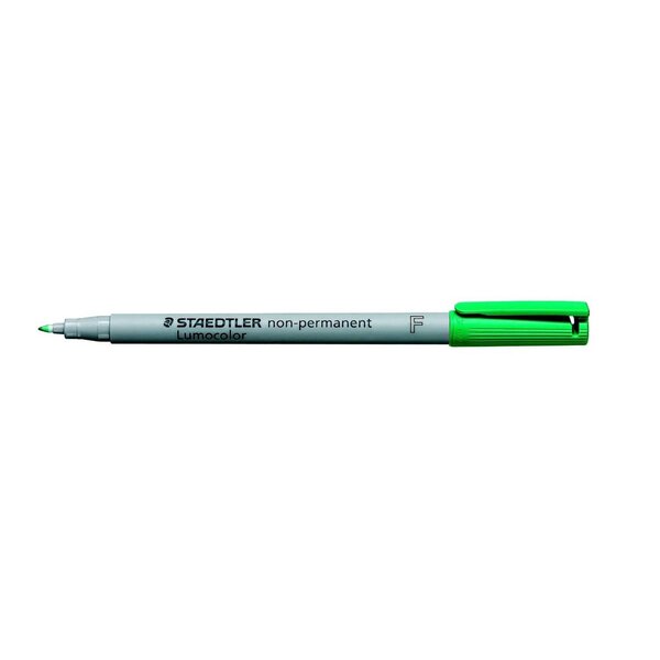 Marqueur non-permanent 'lumocolor 316' fin 0 6 mm vert staedtler