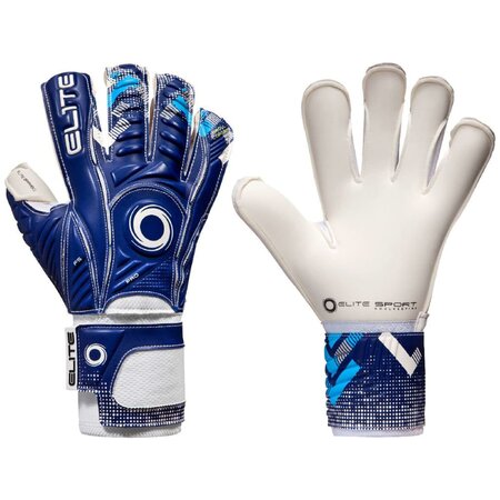 Elite sport gants de gardien de but de football brambo taille 6 bleu