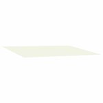 vidaXL Toile de rechange pour auvent Crème 300 x 250 cm Polyester