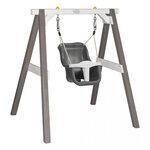 AXI Baby Swing Gris et blanc avec siege Gris et blanc