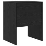 vidaXL Bureau Chêne noir 60 x 50 x 76 cm Bois d'ingénierie