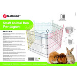 Cage lapin ext. pentagon 60x60cm