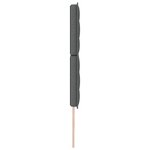 vidaXL Tête de lit design gris foncé 180 cm en tissu