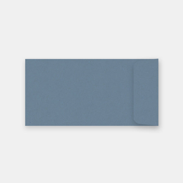 Lot de 50 pochettes 115x225 mm kraft bleu jean